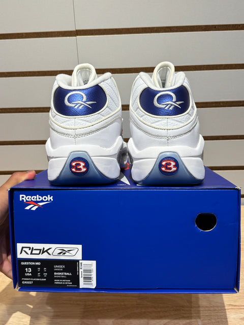 Reebok Question Mid Blue Toe (2022) Sz 13
