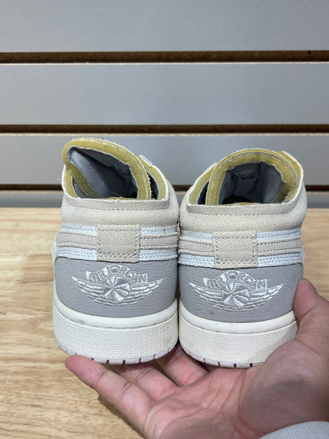 Jordan 1 Low SE Craft Inside Out Tech Grey Sz 10