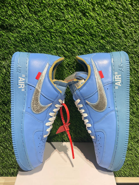 Nike Air Force 1 Low Off-White MCA University Blue Sz 9
