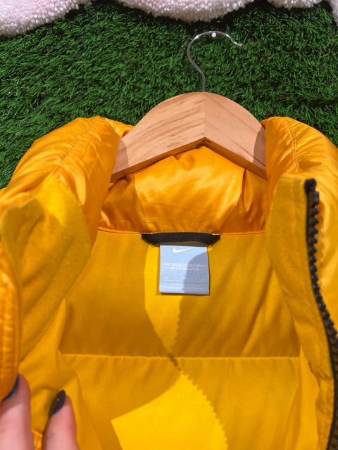 Drake NOCTA Nike Yellow Puffer Jacket Sz Medium
