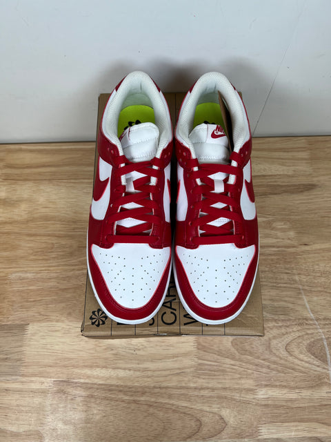 DS Next Nature White Gym Red Nike Dunk Low Sz 10W/8.5M