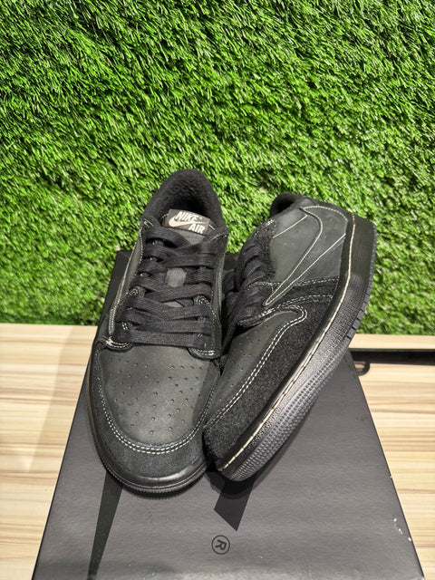 Jordan 1 Retro Low OG SP Travis Scott Black Phantom Sz 9M