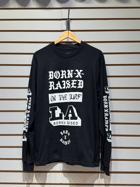 Born x Raised On The Turf Long Sleeve Sz L