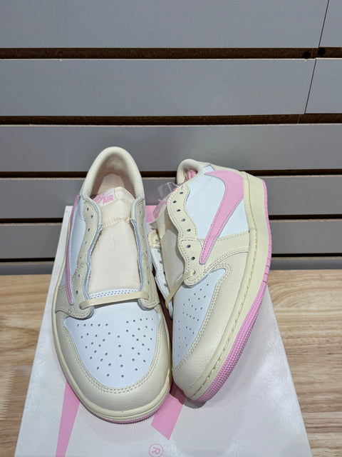 Jordan 1 Retro Low OG SP Travis Scott Shy Pink