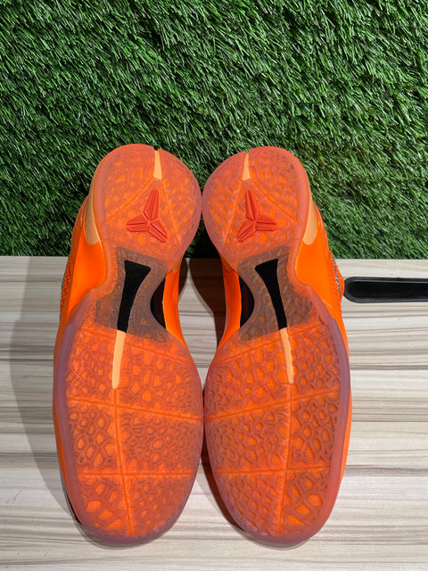 Nike Kobe 6 Total Orange (GS) Sz 7Y