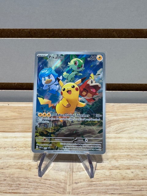 Pikachu - 027 - Pokemon SV: Scarlet & Violet Promo Cards (SVP)