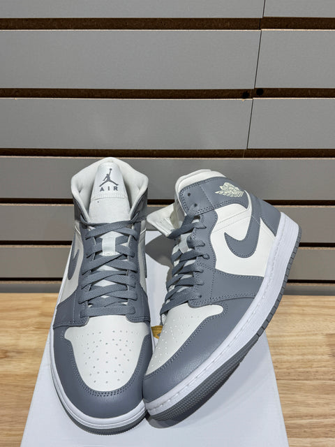 Jordan 1 Mid Stealth (Women's) Sz 10.5M