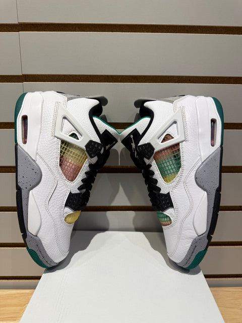 Jordan 4 Retro Lucid Green Rasta (Women's) Sz 5M