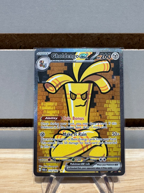 Gholdengo ex - 252/182 - SV04: Paradox Rift (PAR) Pokemon