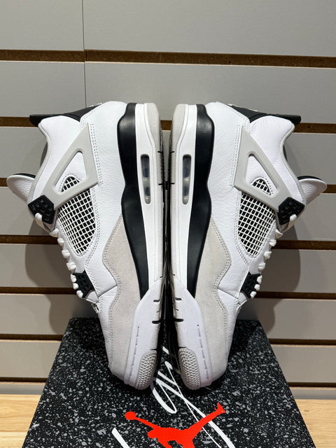 Jordan 4 Retro Military Black Sz 12