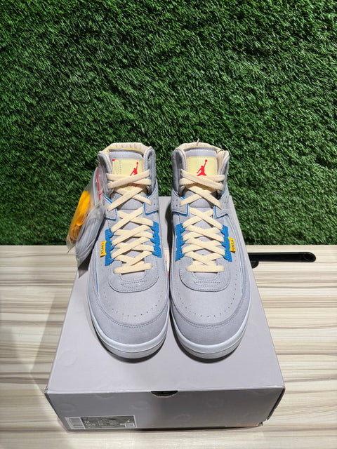 Jordan 2 Retro SP Union Grey Fog Sz 12