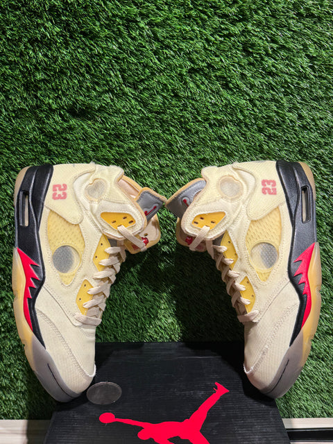 Jordan 5 Retro Off-White Sail