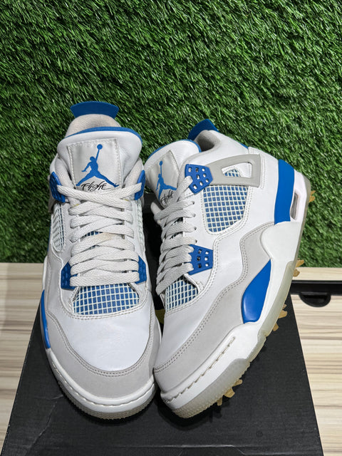 Jordan 4 Retro Golf Military Blue Sz 9M