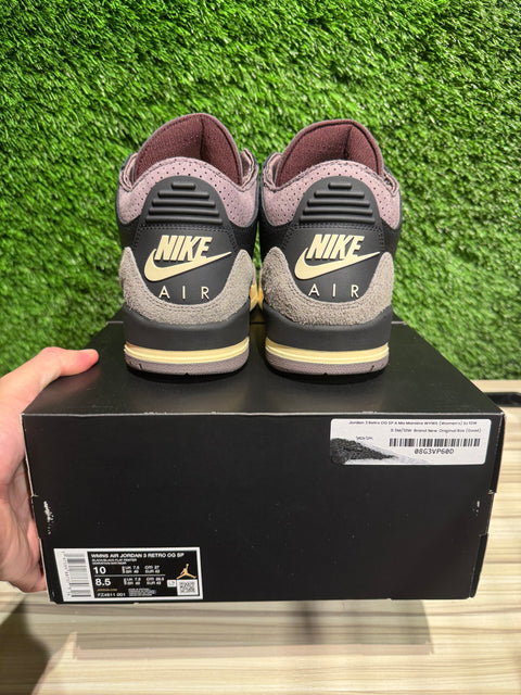 Jordan 3 Retro OG SP A Ma Maniére While You Were Sleeping (Women's) Sz 8.5M