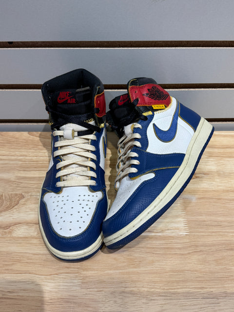 Jordan 1 Retro High Union Los Angeles Storm Blue Sz 8