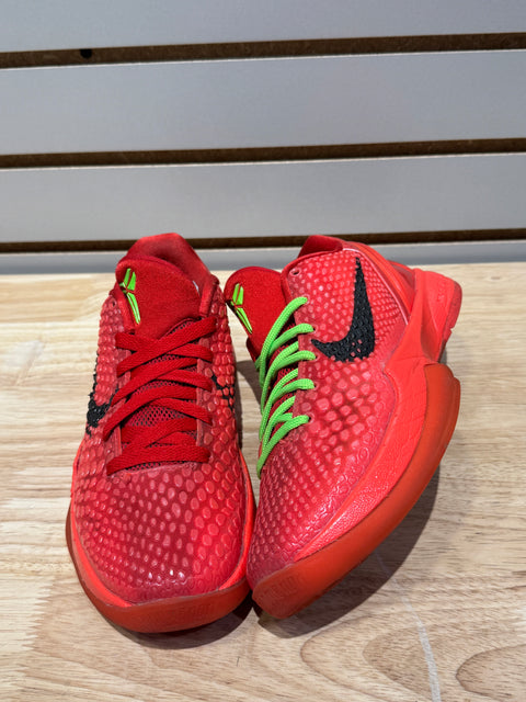 Nike Kobe 6 Protro Reverse Grinch Sz 5M