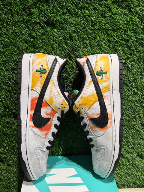 Nike SB Dunk Low Raygun Tie-Dye White Sz 12M