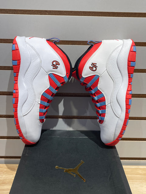 Jordan 10 Retro Chicago Flag Sz 9.5M