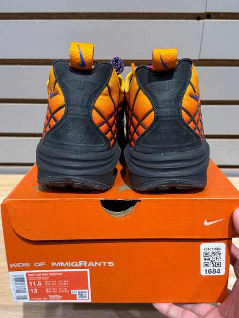 Nike Air Max Sunder SP Kids of Immigrants Sunrise Sz 11.5