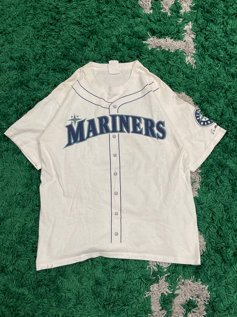 Vintage Kids Seattle Mariners Rodriguez Faux-Jersey T-Shirt