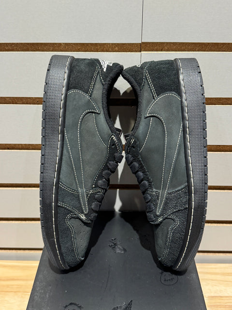 Jordan 1 Retro Low OG SP Travis Scott Black Phantom Sz 9M