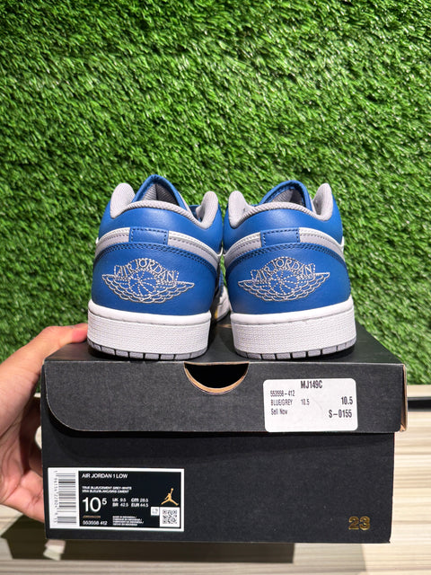 Jordan 1 Low True Blue Sz 10.5