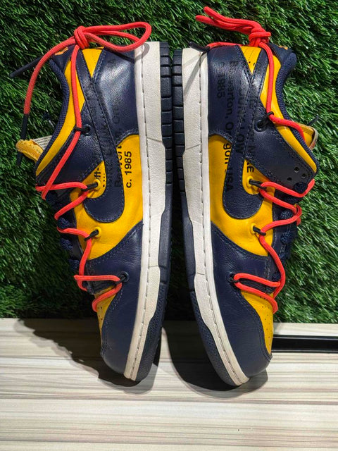 Nike Dunk Low Off-White University Gold Sz 5.5M/7W