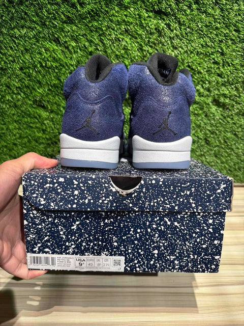 Jordan 5 Retro Midnight Navy Sz 9.5M