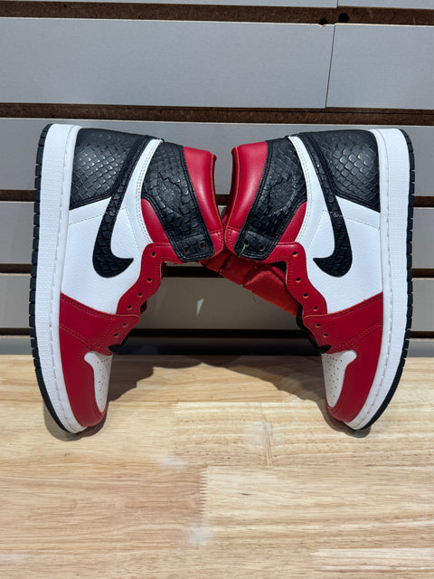 Jordan 1 Retro High Satin Snake Chicago (Women's) Sz 5.5M/7W