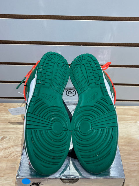 Nike Dunk Low Off-White Pine Green Sz 10.5