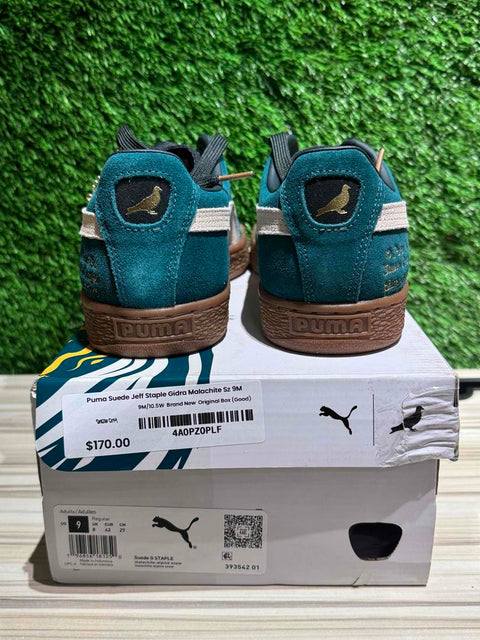Puma Suede Jeff Staple Gidra Malachite Sz 9M
