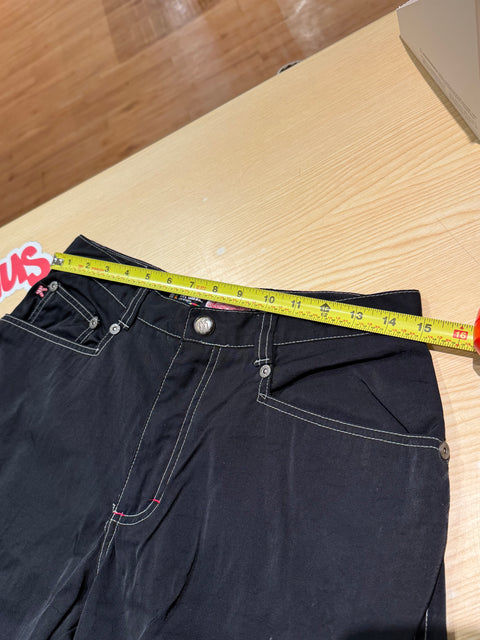 Y2K Kik Girl K-Land Black Pants Sz 7W
