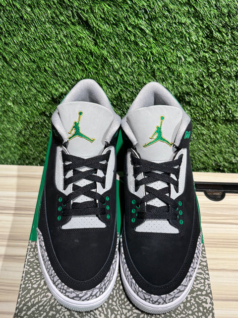 Jordan 3 Retro Pine Green Sz 10