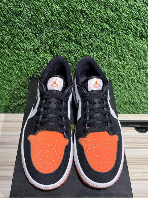 Jordan 1 Retro Low Golf Shattered Backboard Sz 9