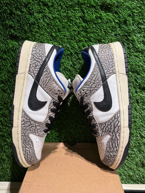 Nike SB Dunk Low Supreme White Cement (2002) Sz 10M.