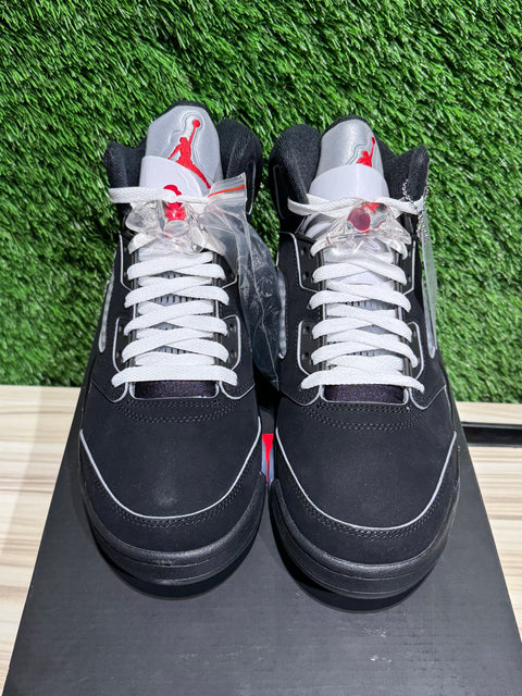 Jordan 5 Retro OG Black Metallic Reimagined Sz 8