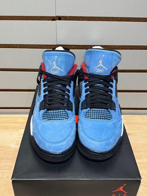 Jordan 4 Retro Travis Scott Cactus Jack Sz 10.5