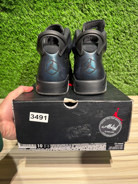 Jordan 6 Retro All-Star Chameleon (2017) Sz 10
