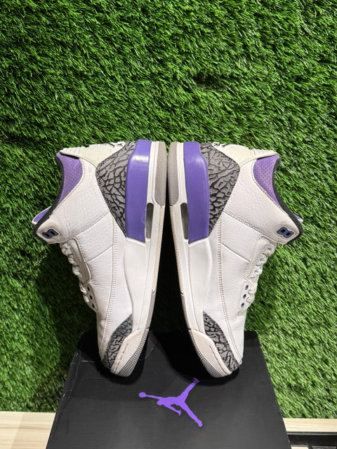 Jordan 3 Retro Dark Iris Sz 8M