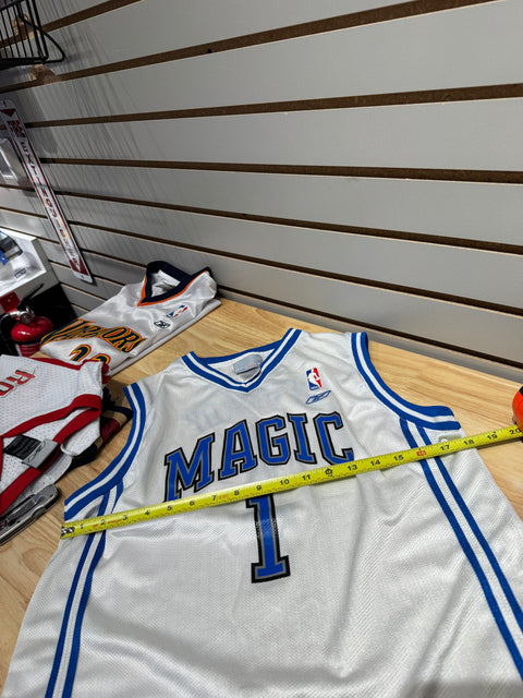 Vintage 2000s Kids Reebok Orlando Magic Tracy McGrady #1 Jersey Sz L