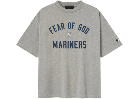 Fear of God Essentials Mariners 90's Tee Concrete Heather Sz M