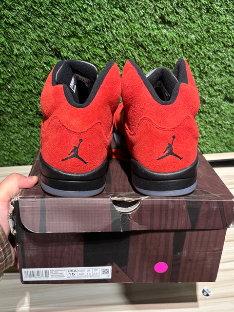 Jordan 5 Retro Raging Bull Red (2021) Sz 15M