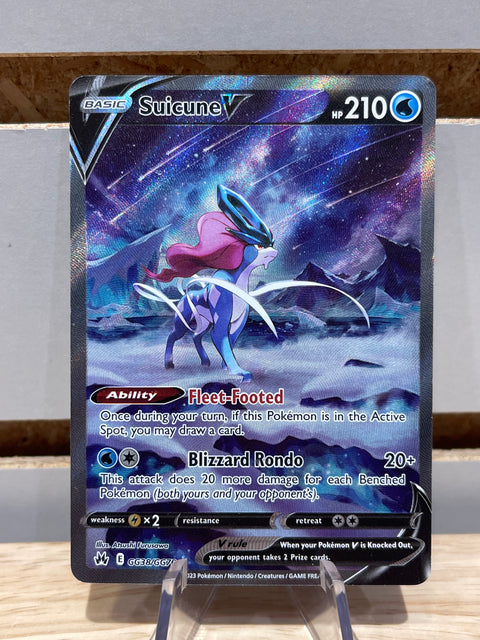 Pokémon Suicune V - SWSH: Crown Zenith: Galarian Gallery (CRZ:GG) #GG38