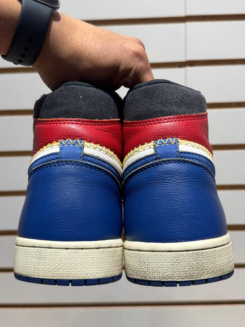 Jordan 1 Retro High Union Los Angeles Storm Blue Sz 11M