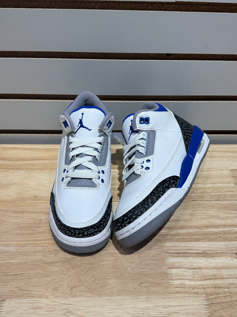 Jordan 3 Retro Racer Blue (GS) Sz 6Y
