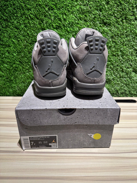 Jordan 4 Retro SE Paris Olympics Wet Cement (GS) Sz 7Y