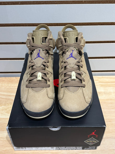 Jordan 6 Retro Gore-Tex Brown Kelp (Women's) Sz 9M