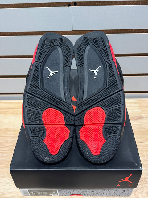 Jordan 4 Retro Red Thunder Sz 10