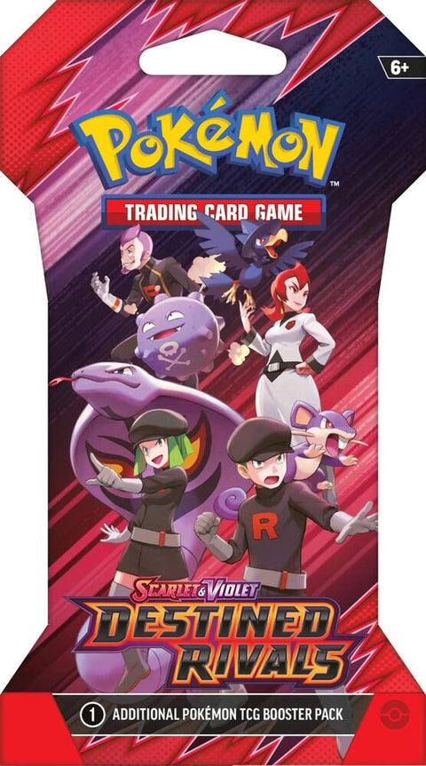 Destined Rivals Sleeved Booster Pack - SV10: Destined Rivals (DRI)(Pack Art Will Vary)