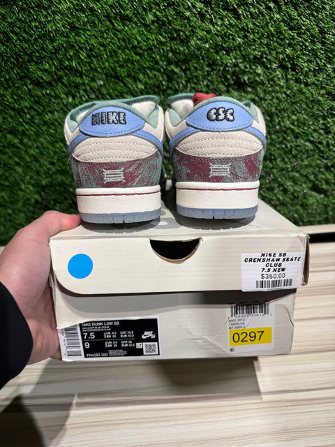 Nike SB Dunk Low Crenshaw Skate Club Sz 7.5M